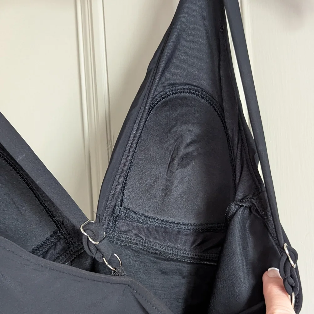 Magic Suit black shaping swimsuit with attached skirt size 8 - Picture 6 of 9